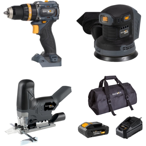 Batavia 18V Maxxpack Ultra Pro Set– Krachtige brushless gereedschappen voor de serieuze klusser en professional
