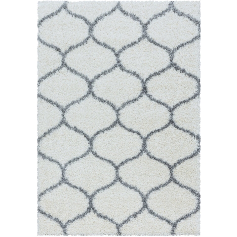 Muratap Opera soft shaggy hoogpolig vloerkleed cream- 240x340 cm