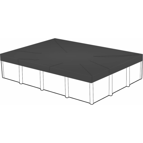 W'eau Afdekzeil rechthoekig zwembad 700 x 350cm (zeilmaat 760 x 410)