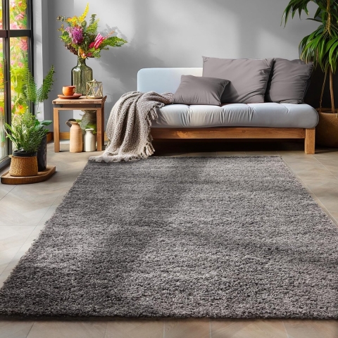 Muratap Basic shaggy vloerkleed hoogpolig- 140x200 cm