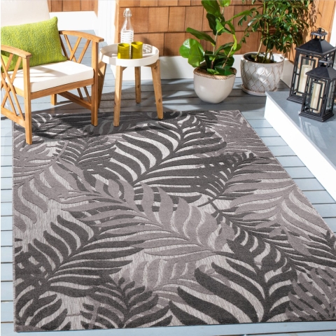 Muratap Binnen en buiten vloerkleed floral outdoor laagpolig tapijt 120x170 cm