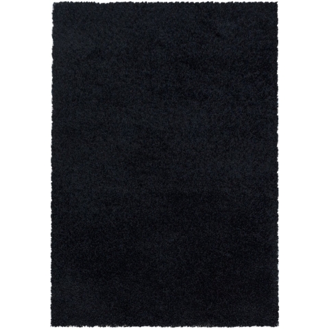 Muratap Monaco soft shaggy hoogpolig vloerkleed black- 100x200 cm