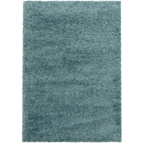 Muratap Monaco soft shaggy hoogpolig vloerkleed blauw / 100x200 cm