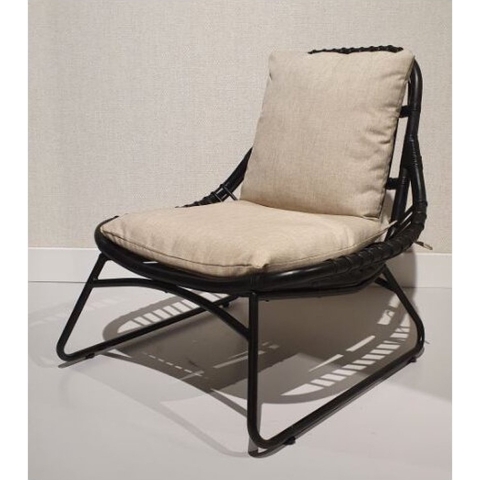 Brix fauteuil bowi / beige rotan