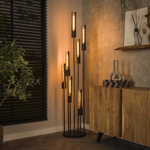 Hoyz vloerlamp 7l getrapt tube artic