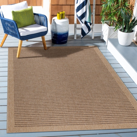 Muratap Natur vloerkleed bali buitenkleed sisal laagpolig indoor en outdoor beige 200x290 cm