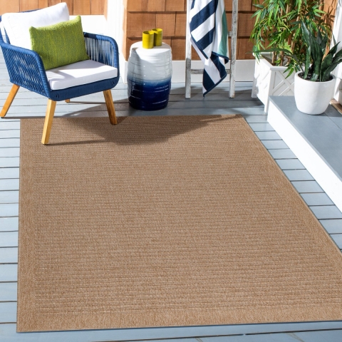 Muratap Natur vloerkleed bali buitenkleed sisal laagpolig indoor en outdoor 280x370 cm