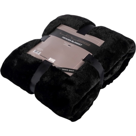 Muratap Heaven vacht plaid fluffy deken hoogpolig soft touch effen - 150x200 cm