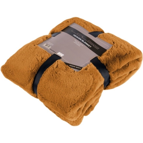 Muratap Heaven vacht plaid fluffy deken hoogpolig soft touch effen - 150x200 cm