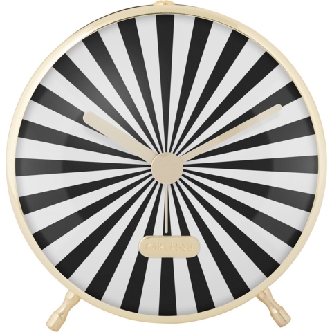 Karlsson wekker candy swirl & wit