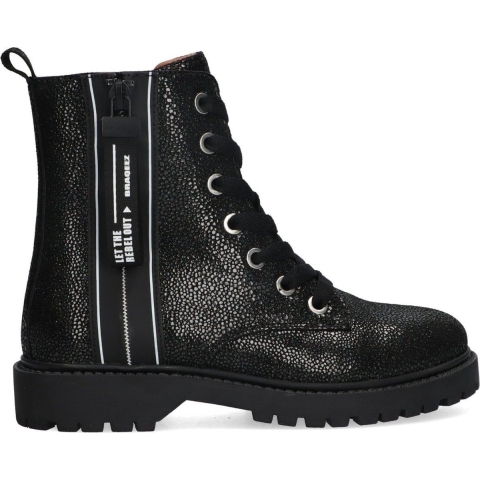 Braqeez 424771-989 meisjes veterboots