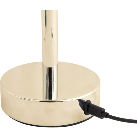 Leitmotiv tafellamp james led verguld