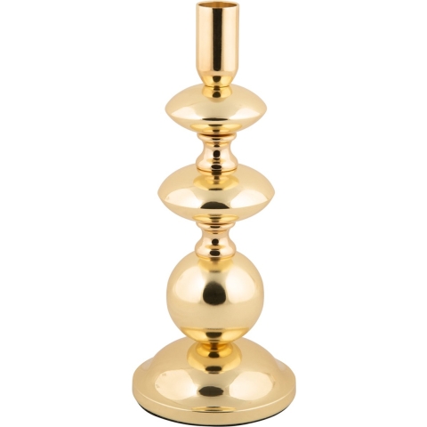 Present Time kandelaar dazzle large verguld