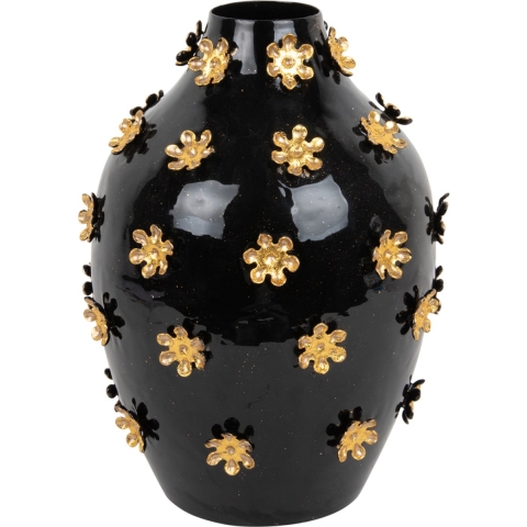 Present Time vaas golden flowers -