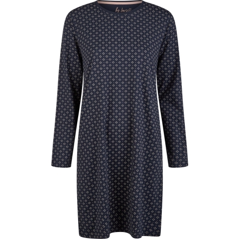 By Louise Essential dames nachthemd lange mouw aop