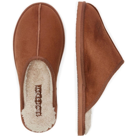 Jack & Jones Jfwdudely microfiber slipper almond
