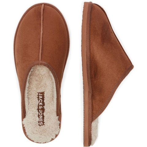 Jack & Jones Jfwdudely microfiber slipper almond
