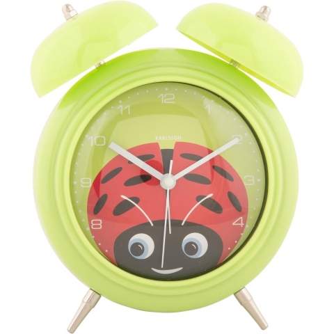 Karlsson wekker peekaboo ladybug -