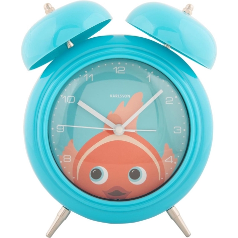 Karlsson wekker peekaboo goldfish licht