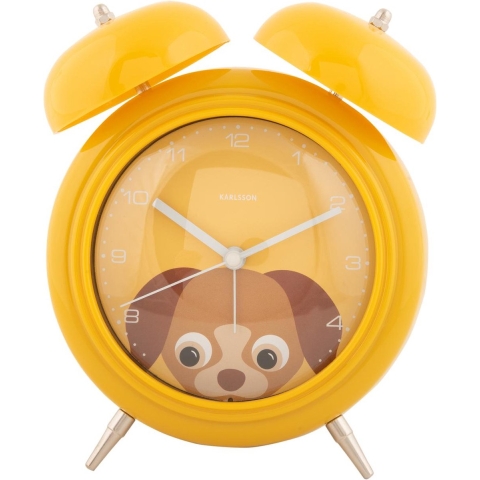 Karlsson wekker peekaboo dog -