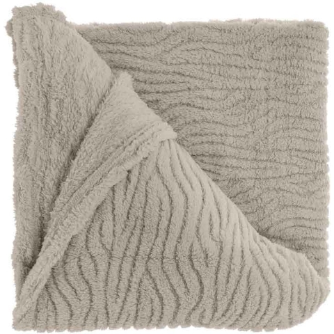 Unique Living plaid clio chateau grey -150x200cm