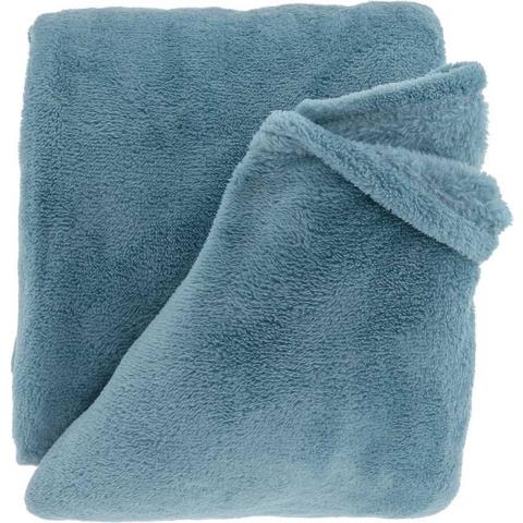 Unique Living plaid justin jeans blue -150x200cm