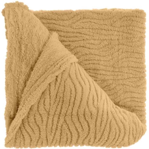 Unique Living plaid clio latte -150x200cm