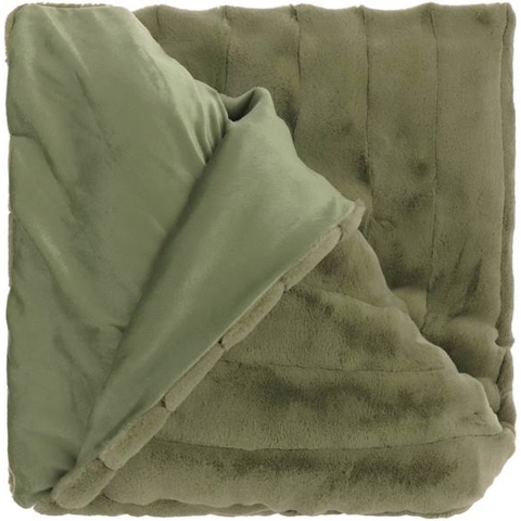 Unique Living plaid norah tea green -150x200cm