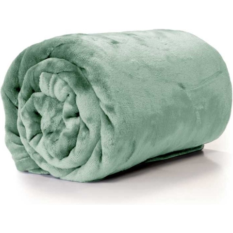 Unique Living enzo plaid 130x180cm surf blue