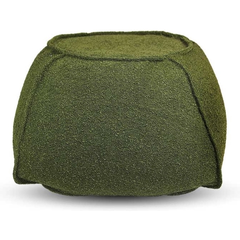 Unique Living poef borre winter green -40x35x40cm