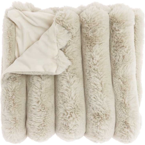 Unique Living plaid liebe chateau grey -150x200cm