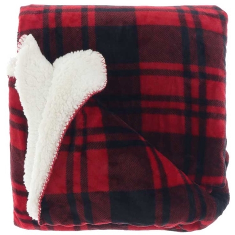 Unique Living | plaid silvester 150x200cm dessin 1