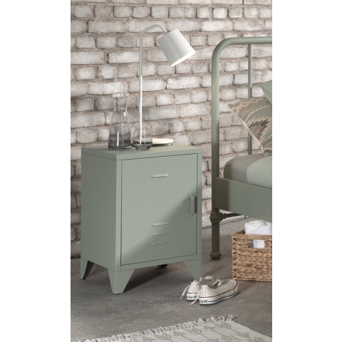 Lucevi bronxx kindernachtkastjemat metaal - 40x40x60.5 cm