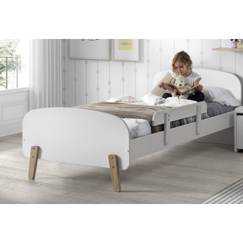 Lucevi kiddy bed 90 x 200 cm white kiddy uitvalbeveiliging