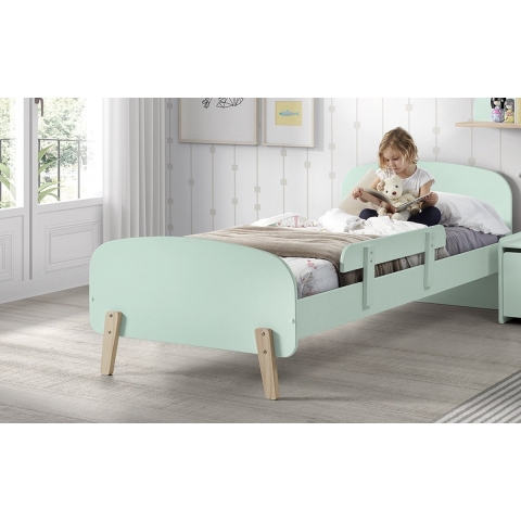 Lucevi kiddy bed 90 x 200 cm mint green kiddy uitvalbeveiliging mint green