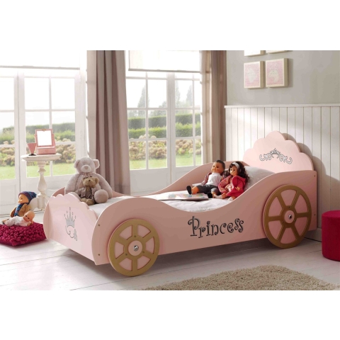 Lucevi carbeds princess pinky bed 90 x 200 cm matras basic cool 90 x 200
