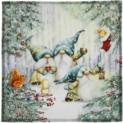 Unique Living servet filip dessin 3 40x40cm