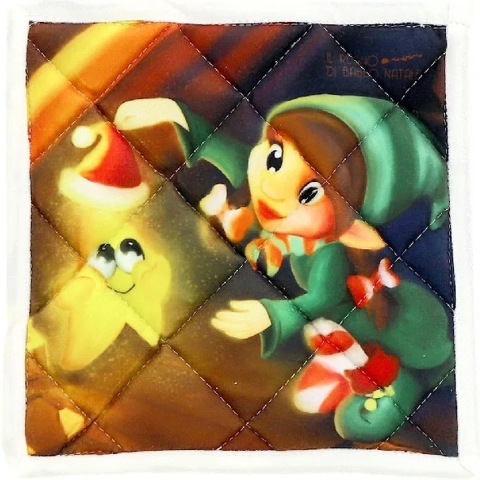 Unique Living pannelap natale dessin 4 20x20cm