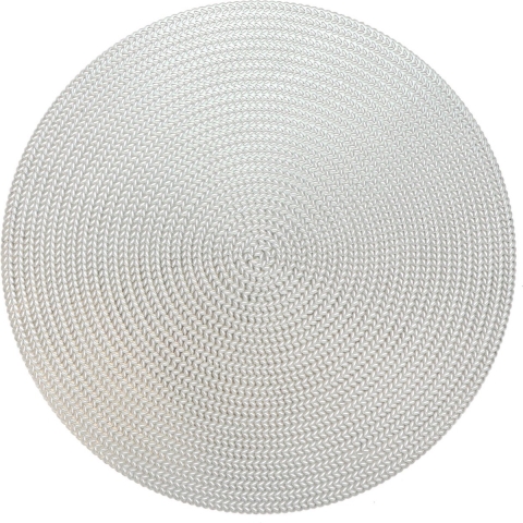 Unique Living placemat thora 38cm Ø silver