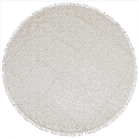 Unique Living | tafelkleed foam unique outdoor 160cm Ø pebble