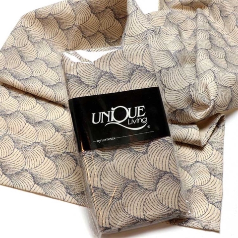 Unique Living | tafelloper linna 45x150cm dark grey