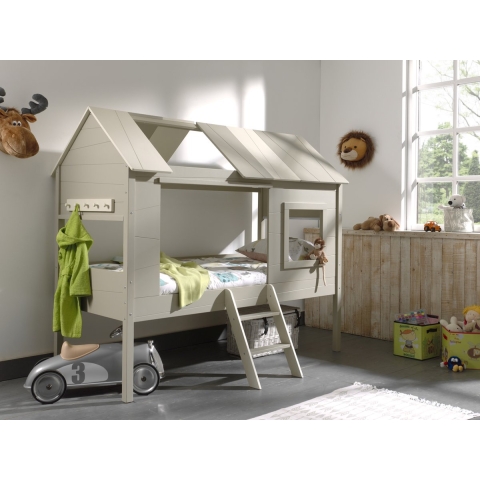 Lucevi charlotte huisbed + lattenbodem - 90x200 cm