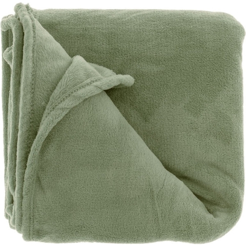 Unique Living plaid claudi 130x160cm tea green