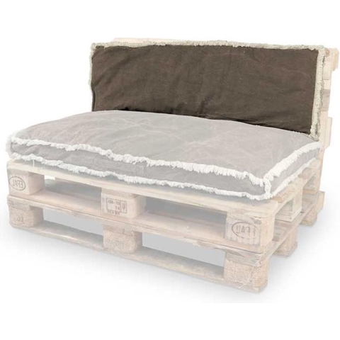 Unique Living | palletkussen mare | outdoor collectie | donker | 40x120x8cm