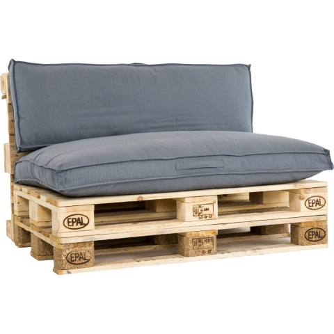 Unique Living | palletkussen luana | outdoor collectie | donker |