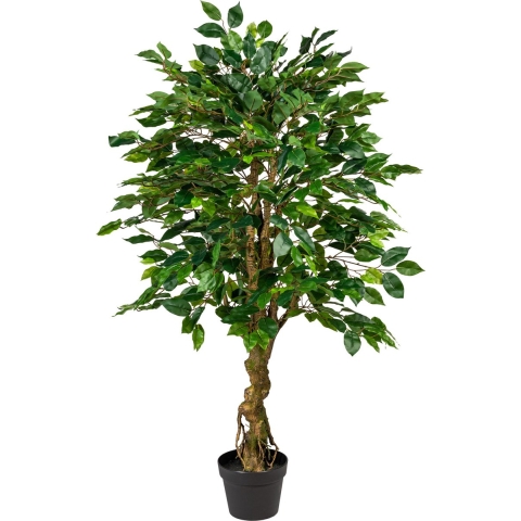 Kopu ® kunstplant ficus 180 cm in pot met natuurstam