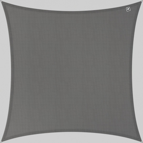 Kopu ® schaduwdoek 4x4 mtr vierkant waterdicht 230 gram zonnedoek -