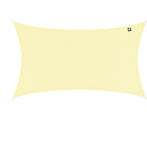 Kopu ® schaduwdoek rechthoek 3x4 m waterdicht zonnedoek creme