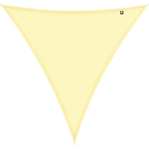 Kopu ® schaduwdoek driehoek 3x3x3 mtr waterdicht 230 grams creme