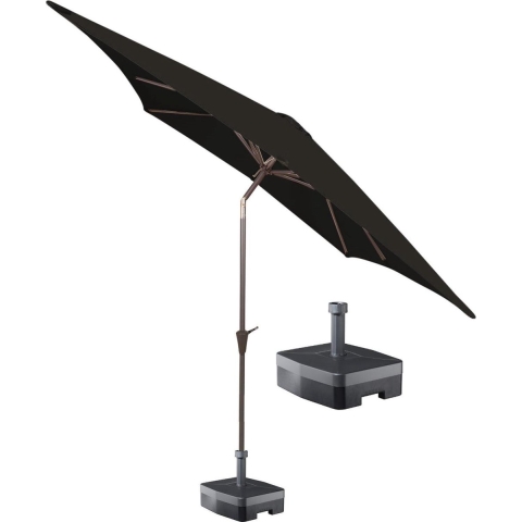 Kopu ® altea parasolset vierkant 230x230 cm met voet -